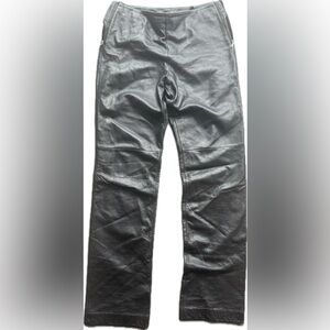 Women’s Genuine Leather Pants - DANIER - size 4